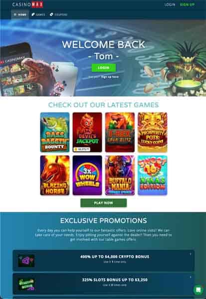 CasinoMAX screenshot