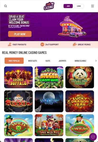 Cafe Casino screenshot